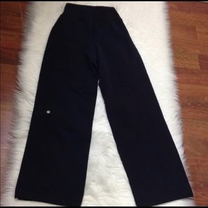LULULEMON Hi Rise Waisted Flare Wide Leg Pants 4